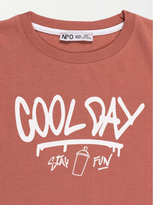 Tee-shirt cool day garçon (3-12A) Tee-shirt cool day garçon (3-12A)