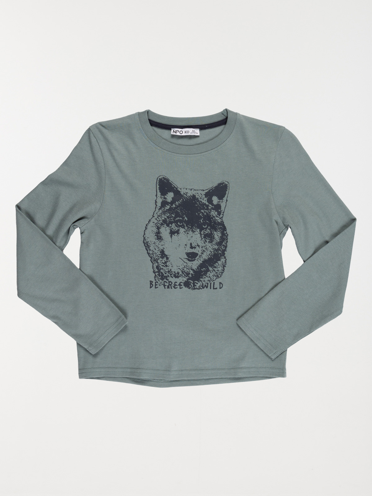 Tee-shirt motif loup garçon (3-12A)