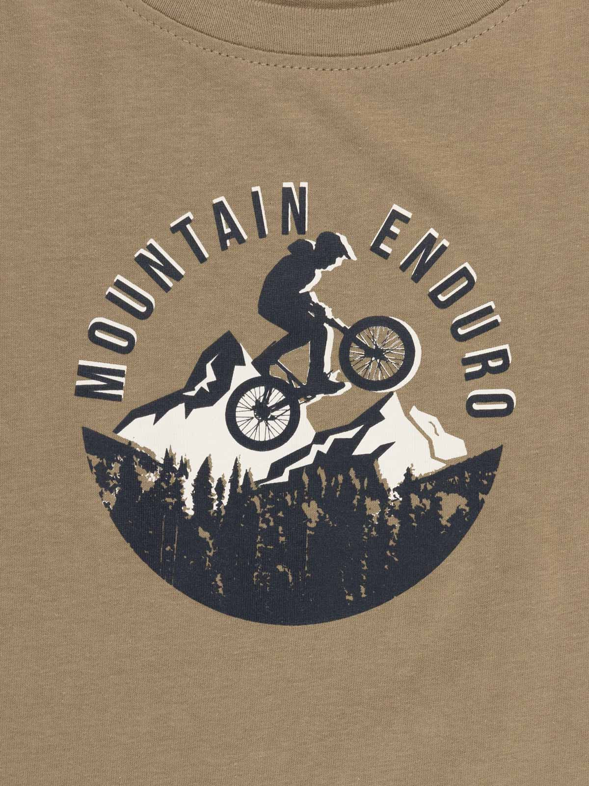 T-shirt motif vert sauge garçon (3-12A) T-shirt motif vert sauge garçon (3-12A)