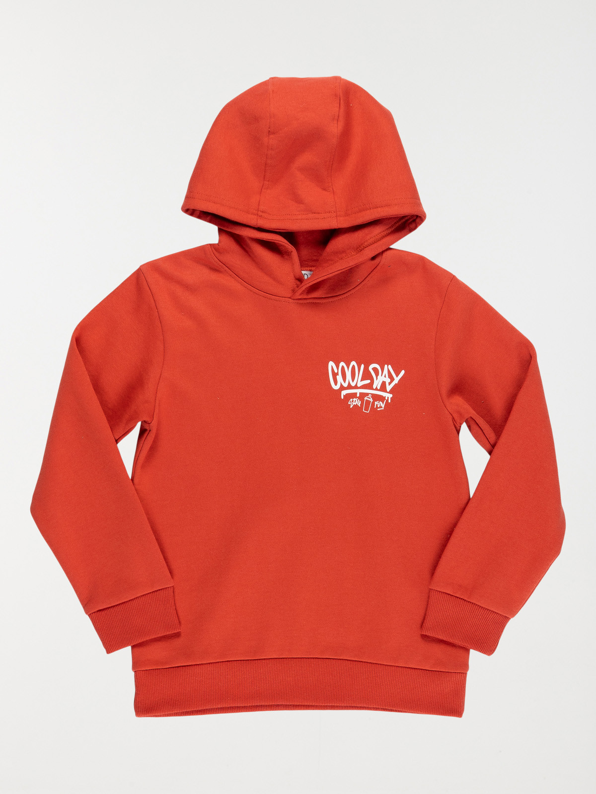 Sweat capuche cool day garcon 3 12A