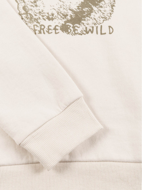 Sweat capuche loup garçon...
