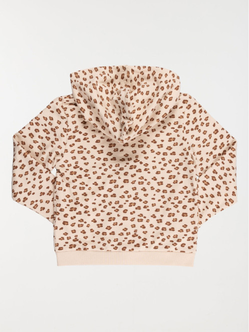 Sweat à capuche léopard...