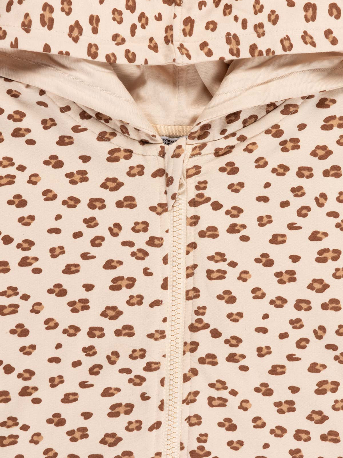 Sweat à capuche léopard fille (3-12A)