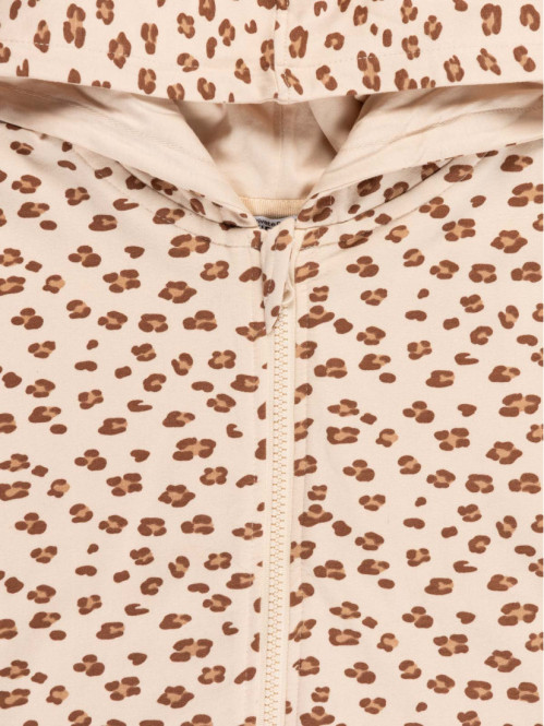 Sweat à capuche léopard...