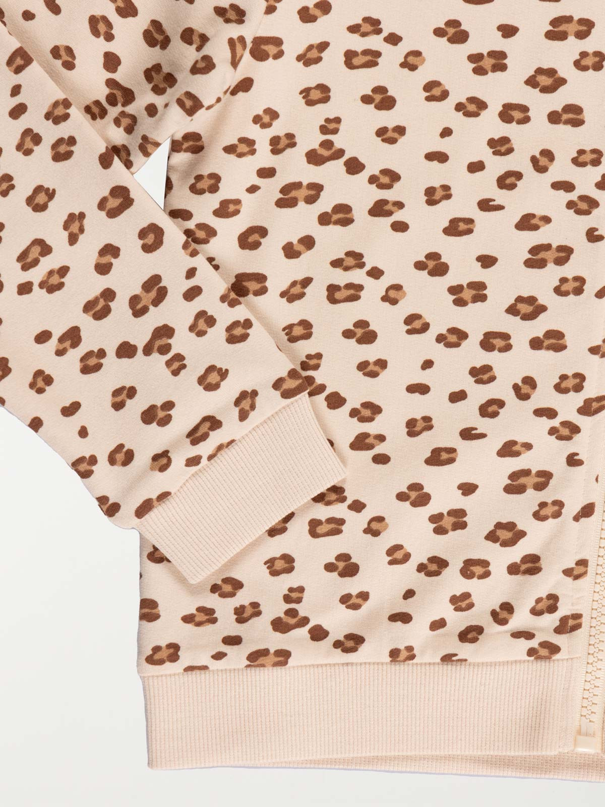 Sweat à capuche léopard fille (3-12A)