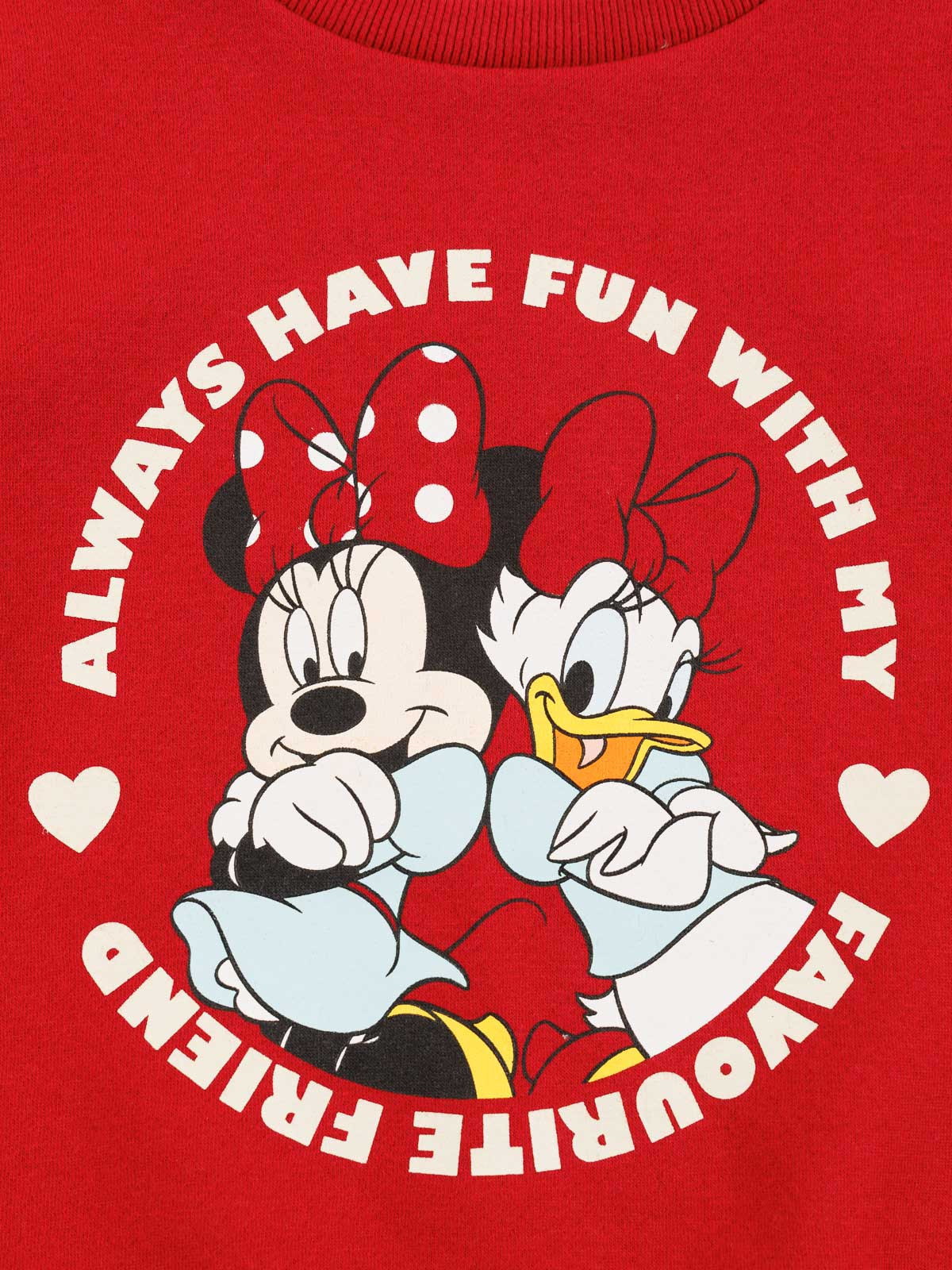 Sweat Minnie et Daisy fille (3-10A) Sweat Minnie et Daisy fille (3-10A)