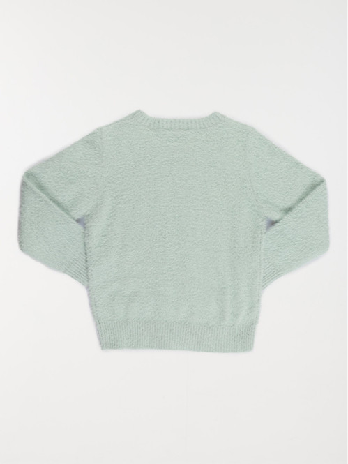 Pull vert d'eau baby fille (3-12A) Pull vert d'eau baby fille (3-12A)