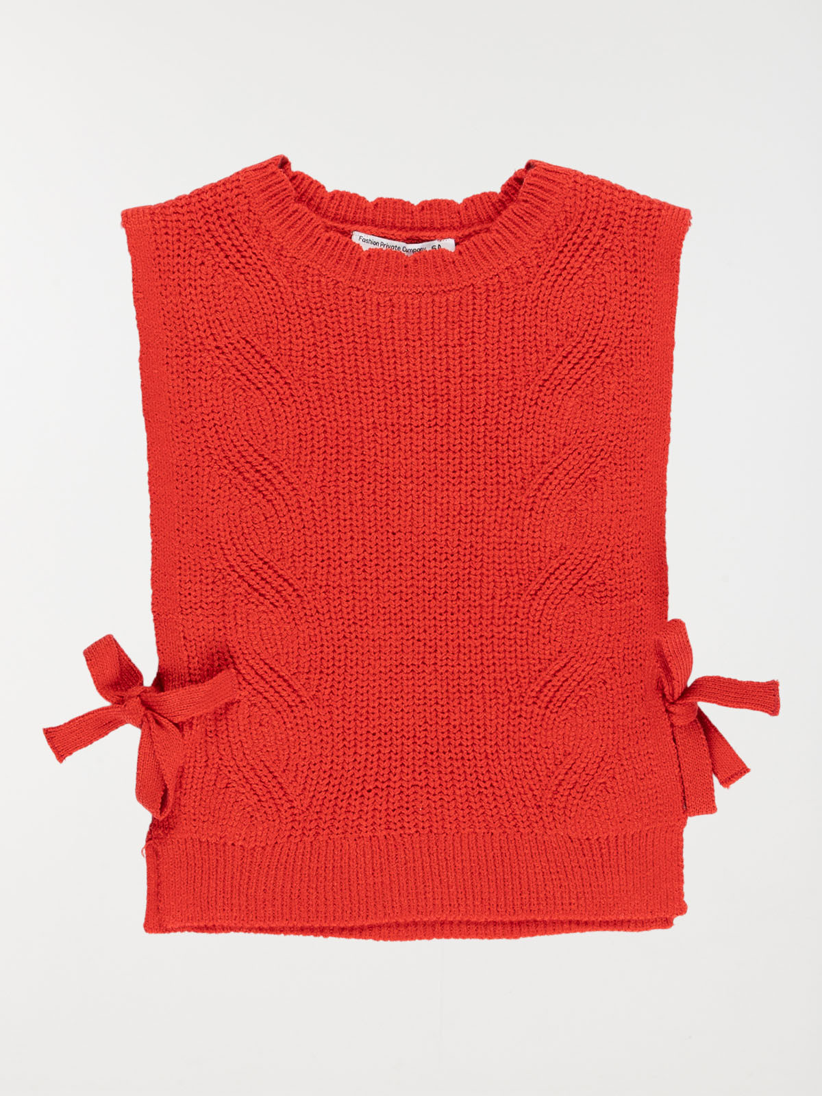 Pull sans manches red US fille (3-12A)