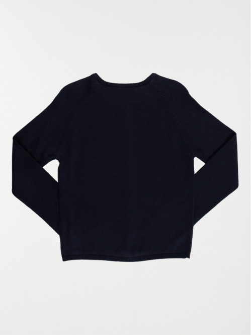 Gilet boutonné marine kid...