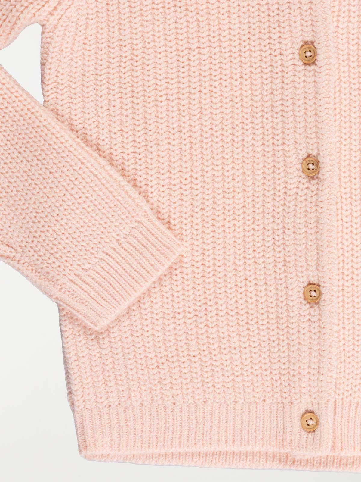 Gilet boutonné doly pink fille (3-12A) Gilet boutonné doly pink fille (3-12A)