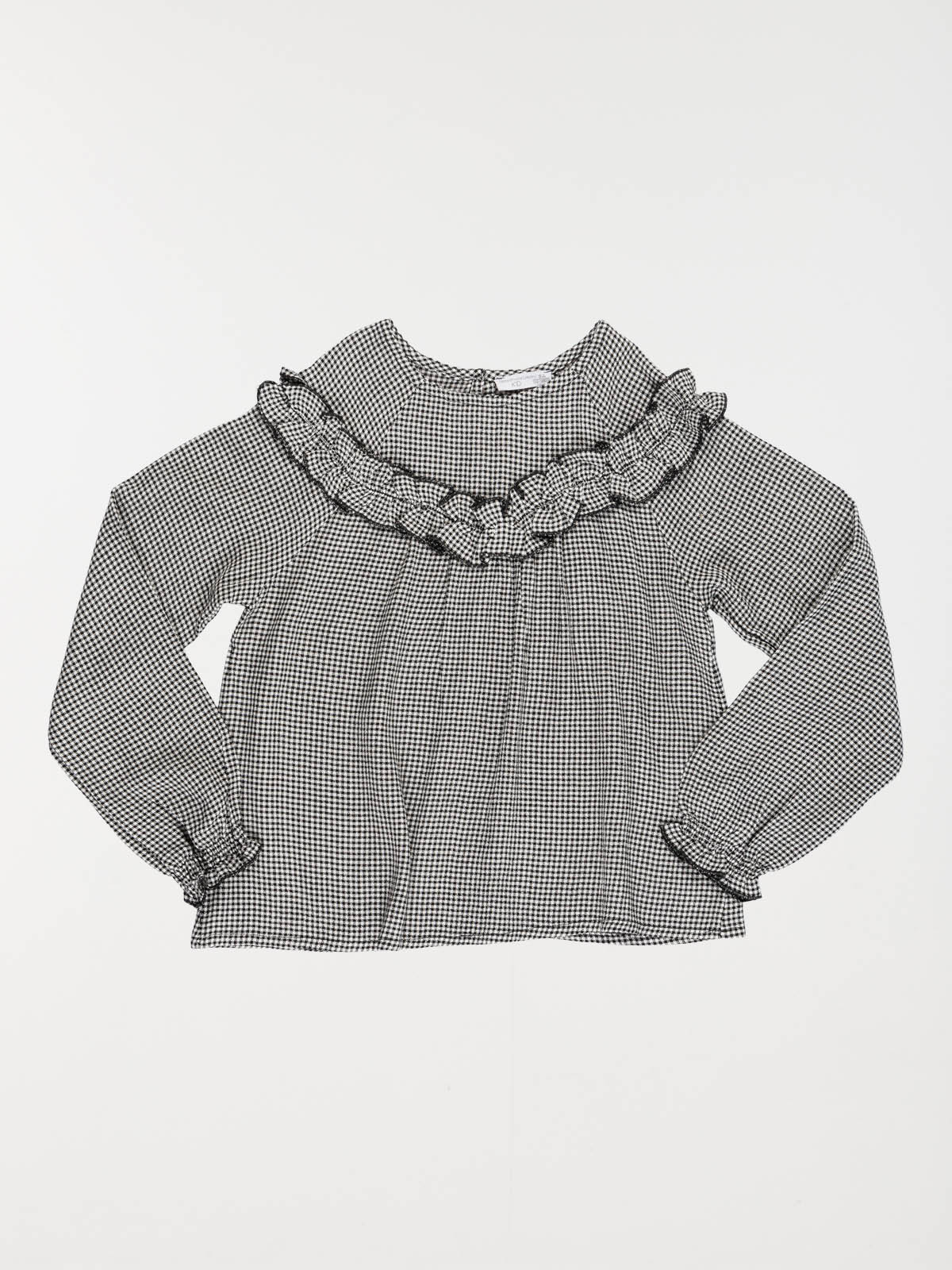 Blouse vichy fille (3-12A)