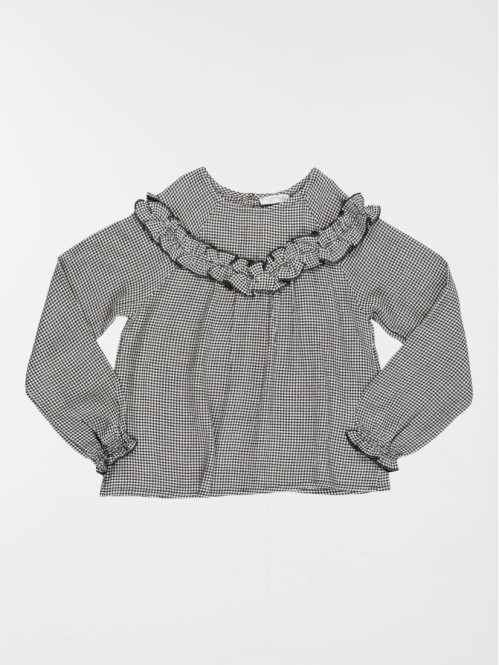 Blouse vichy fille (3-12A)