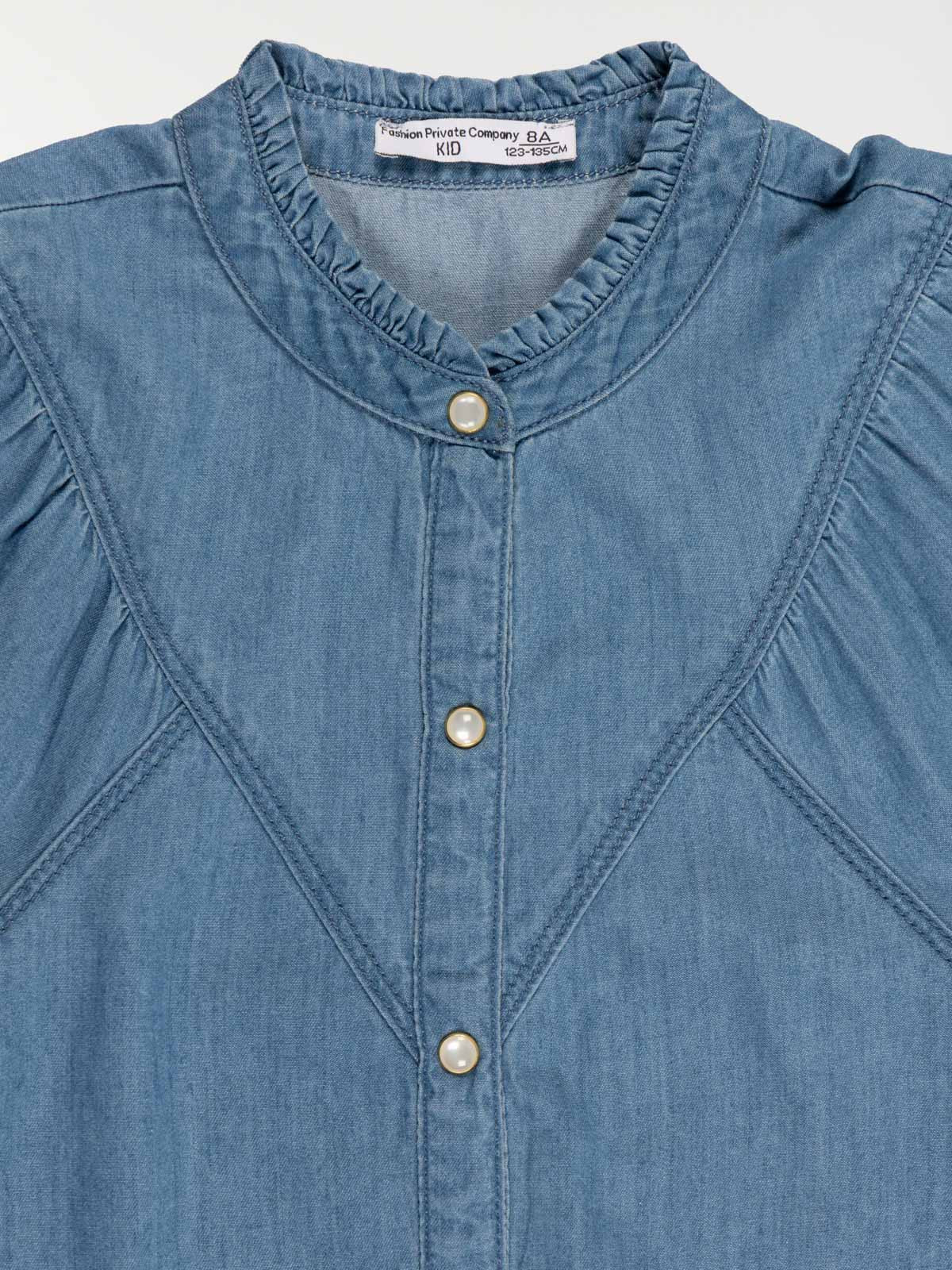 Chemise en jean fille (4-12A) Chemise en jean fille (4-12A)