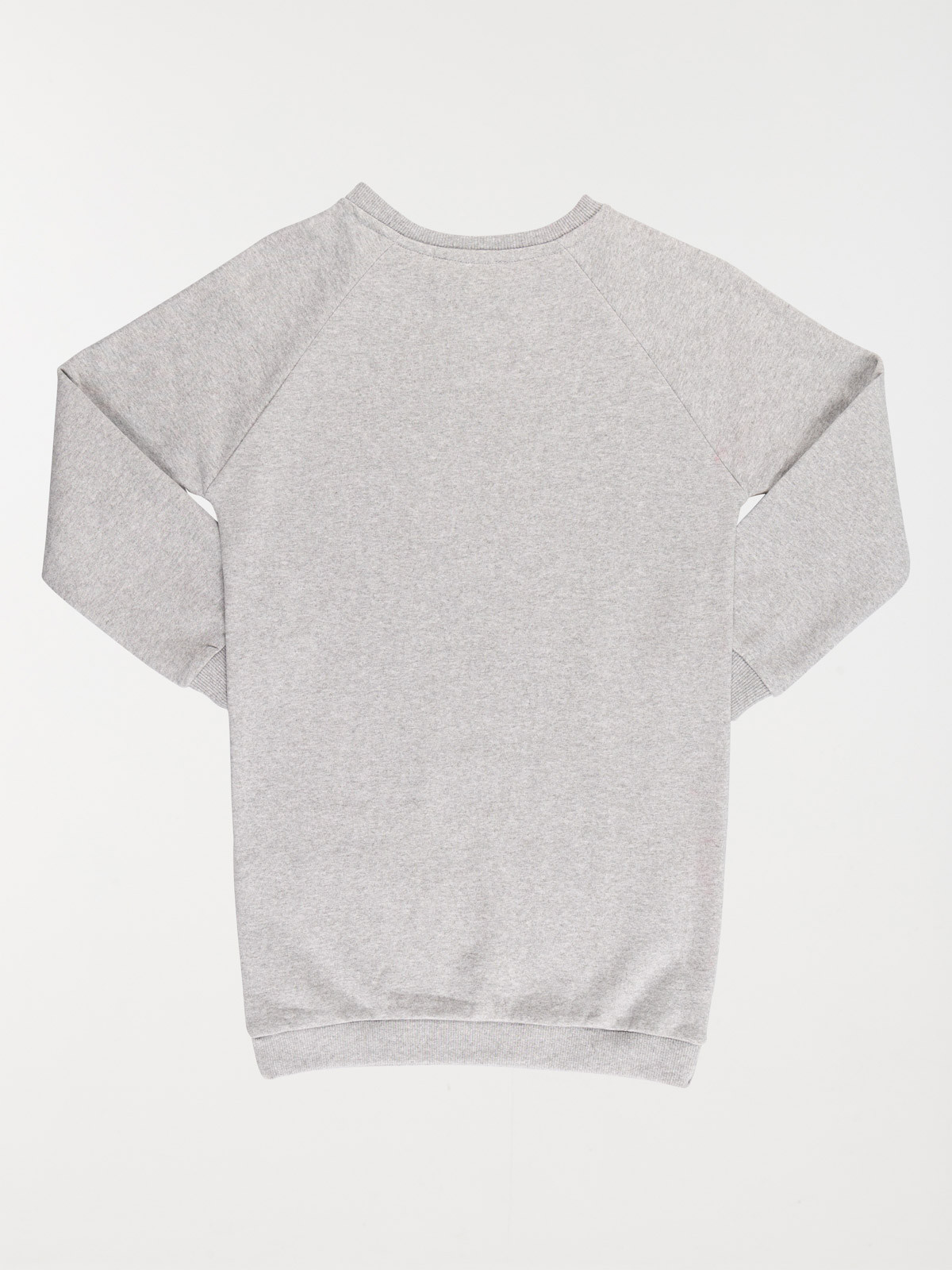 Robe sweat gris chiné fille (3-12A)