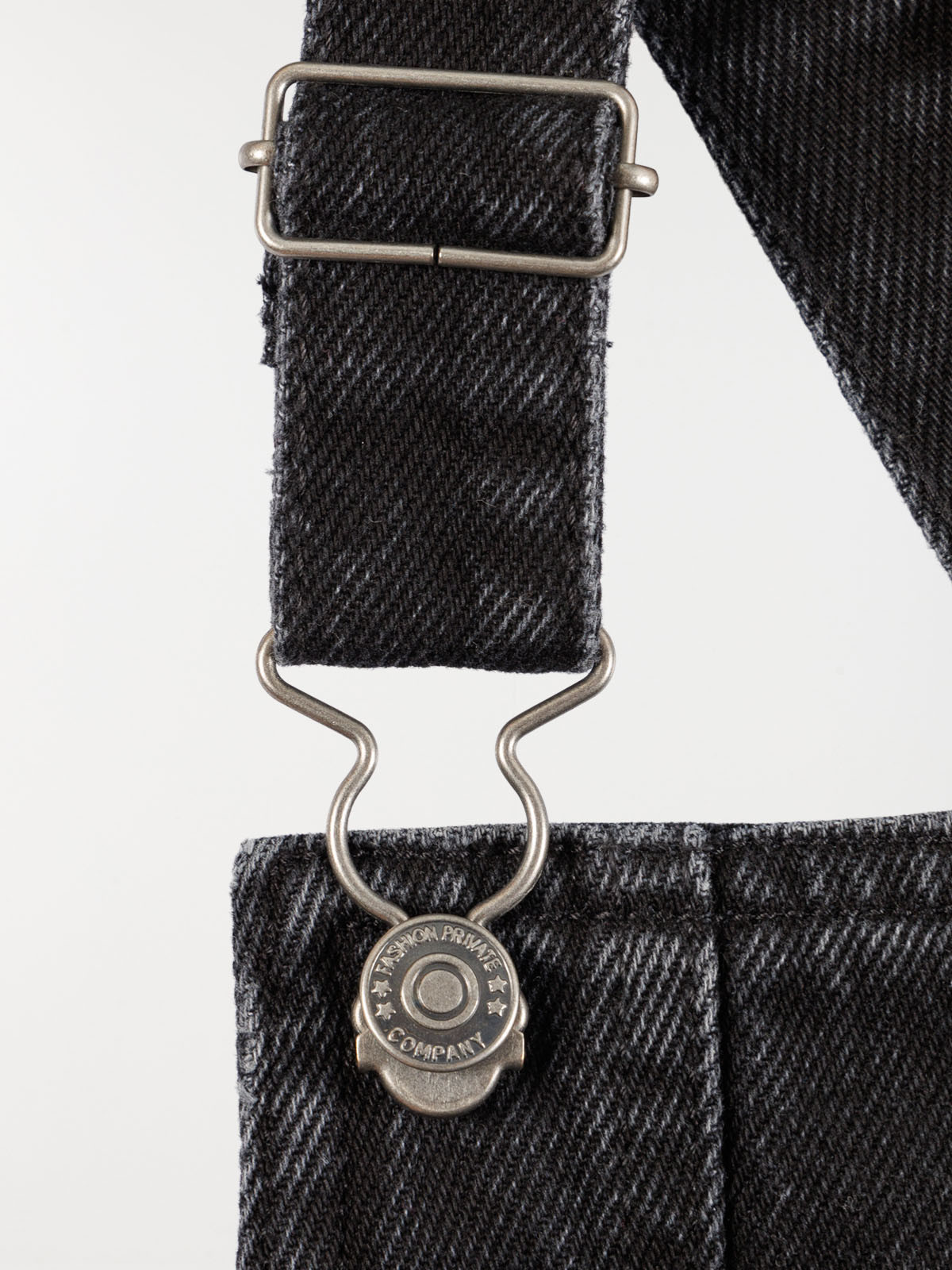 Robe salopette noire fille (3-12A)