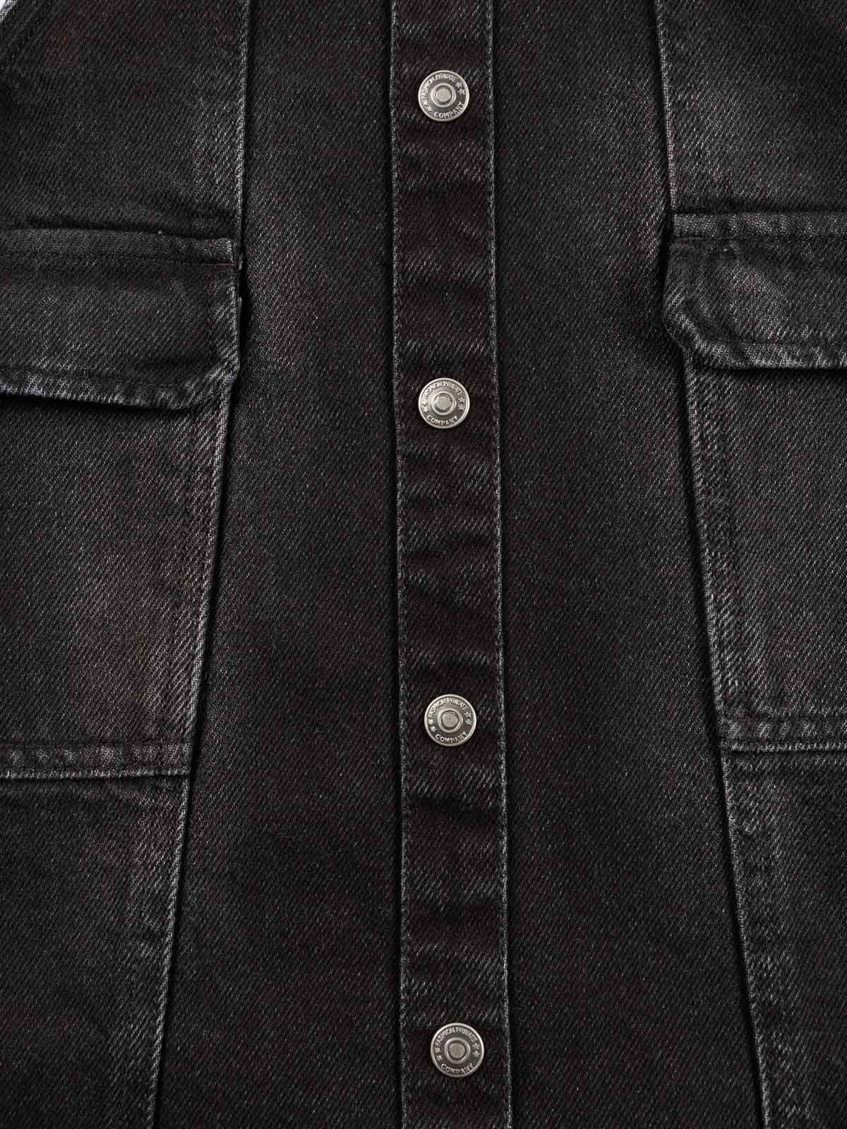 Robe salopette noire fille (3-12A)