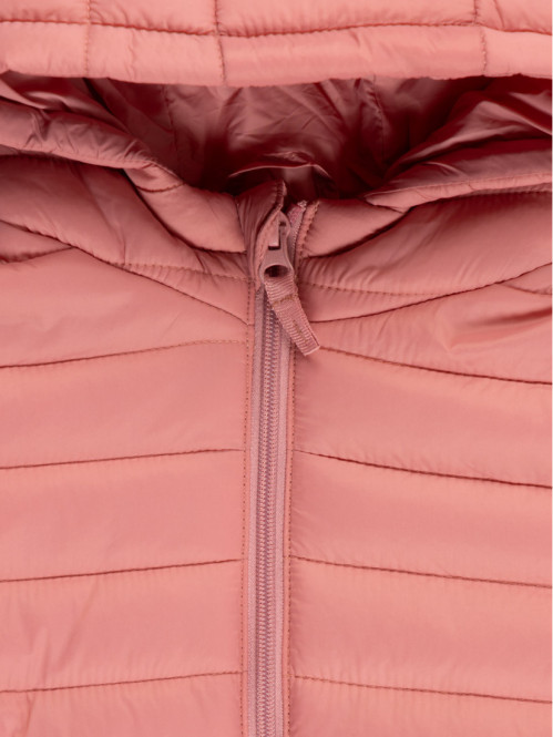 Doudoune légère rose foncé fille (3-12A) Doudoune légère rose foncé fille (3-12A)