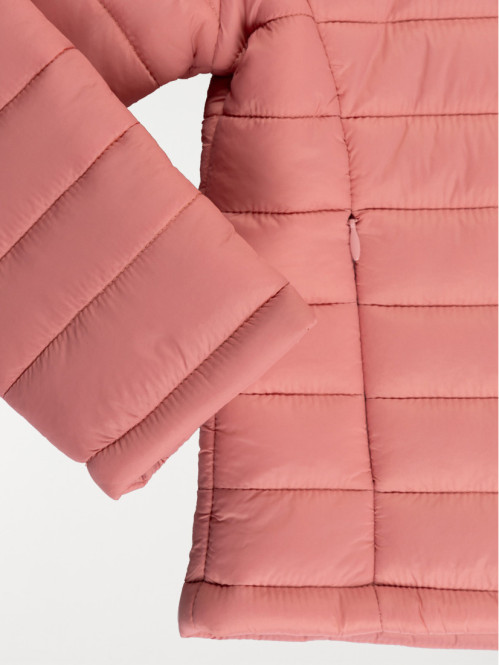 Doudoune légère rose foncé fille (3-12A) Doudoune légère rose foncé fille (3-12A)
