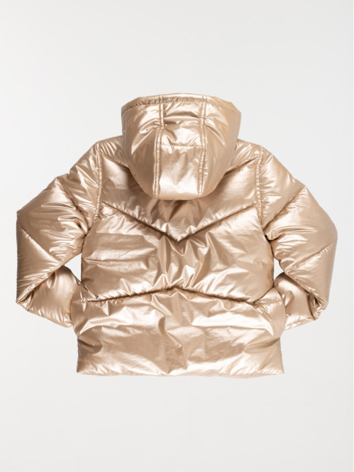 Doudoune coloris métallisé...