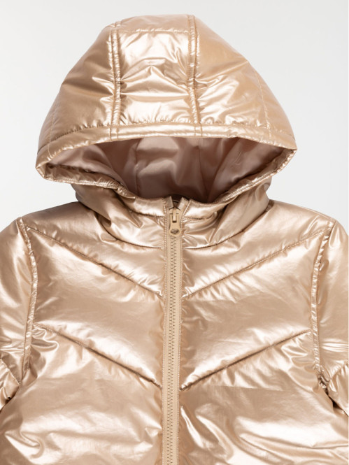 Doudoune coloris métallisé...