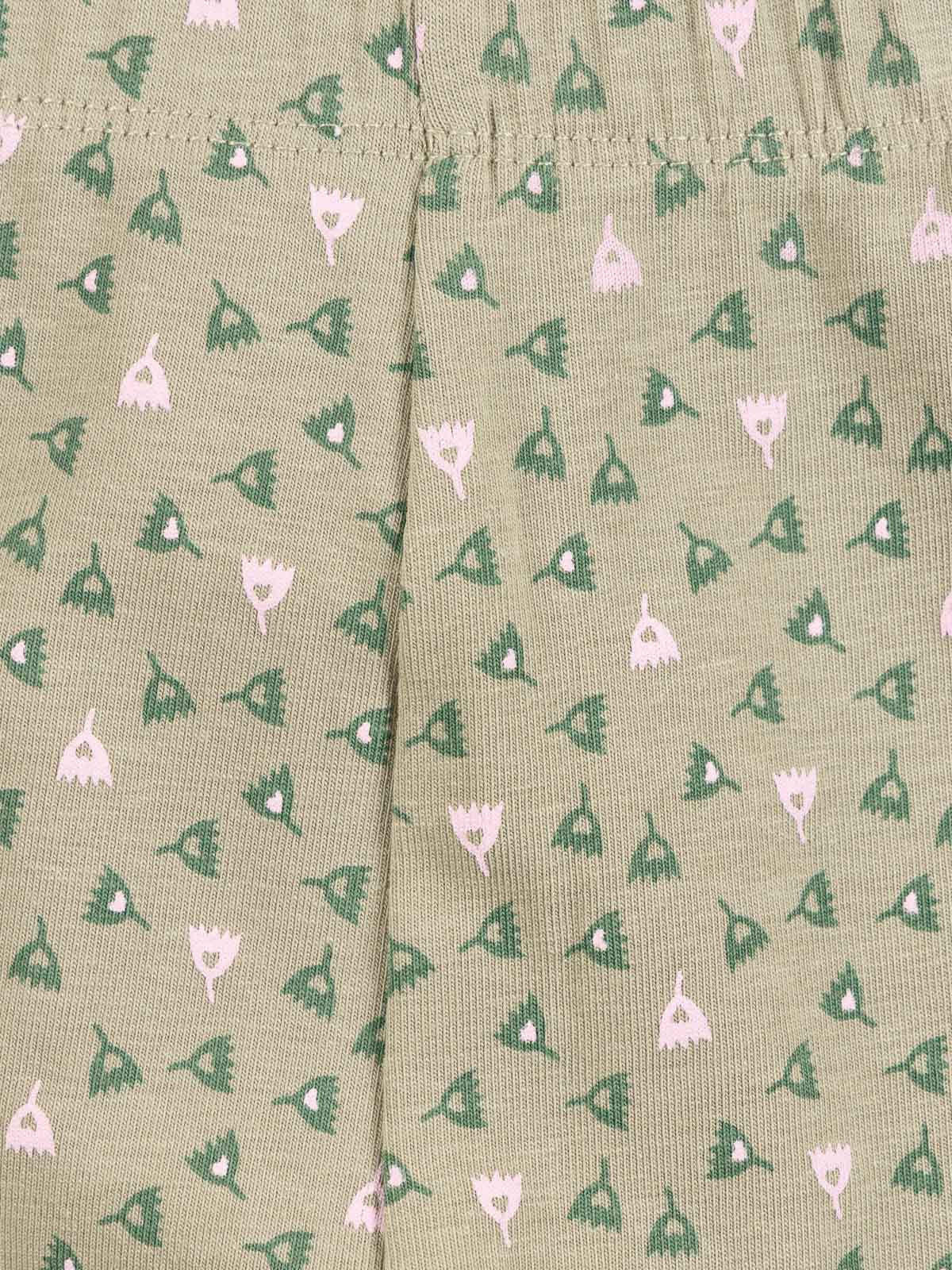 Legging imprimé fleur fille (3-12A)