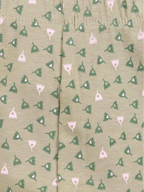 Legging imprimé fleur fille...