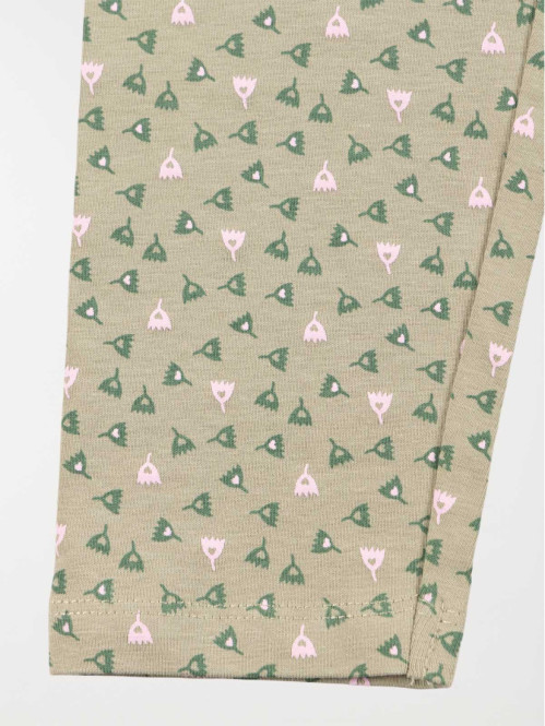 Legging imprimé fleur fille...