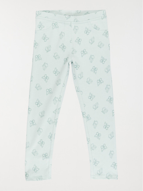 Jegging imprimé papillon fille (3-12A)