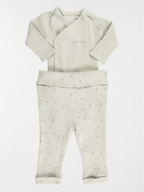 Ensemble body pantalon garçon (0-9 M)