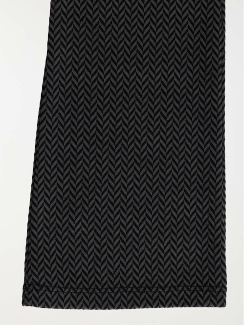 Pantalon motif chevron...