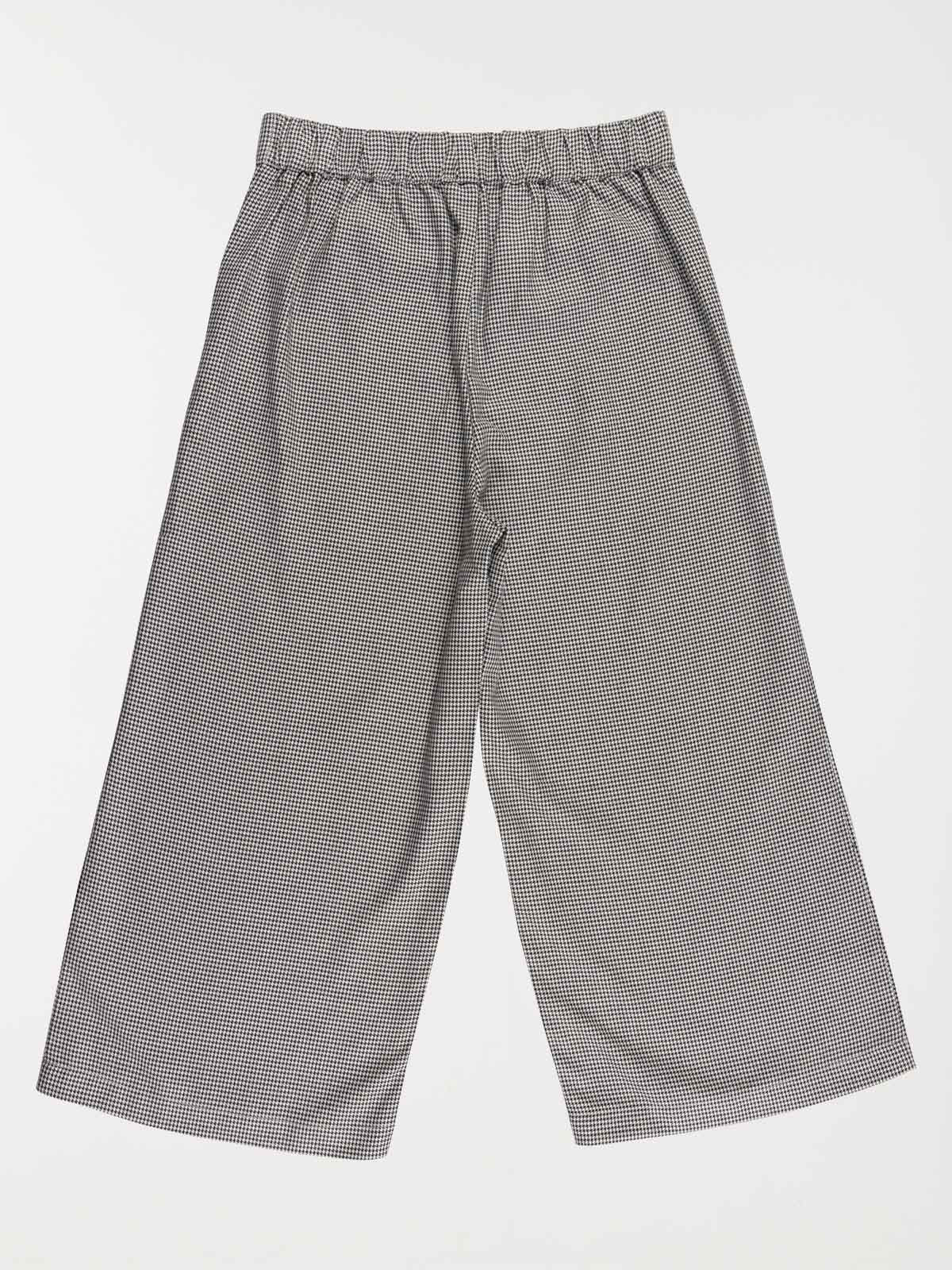 Pantalon fille pied-de-poule (3-12A) Pantalon fille pied-de-poule (3-12A)