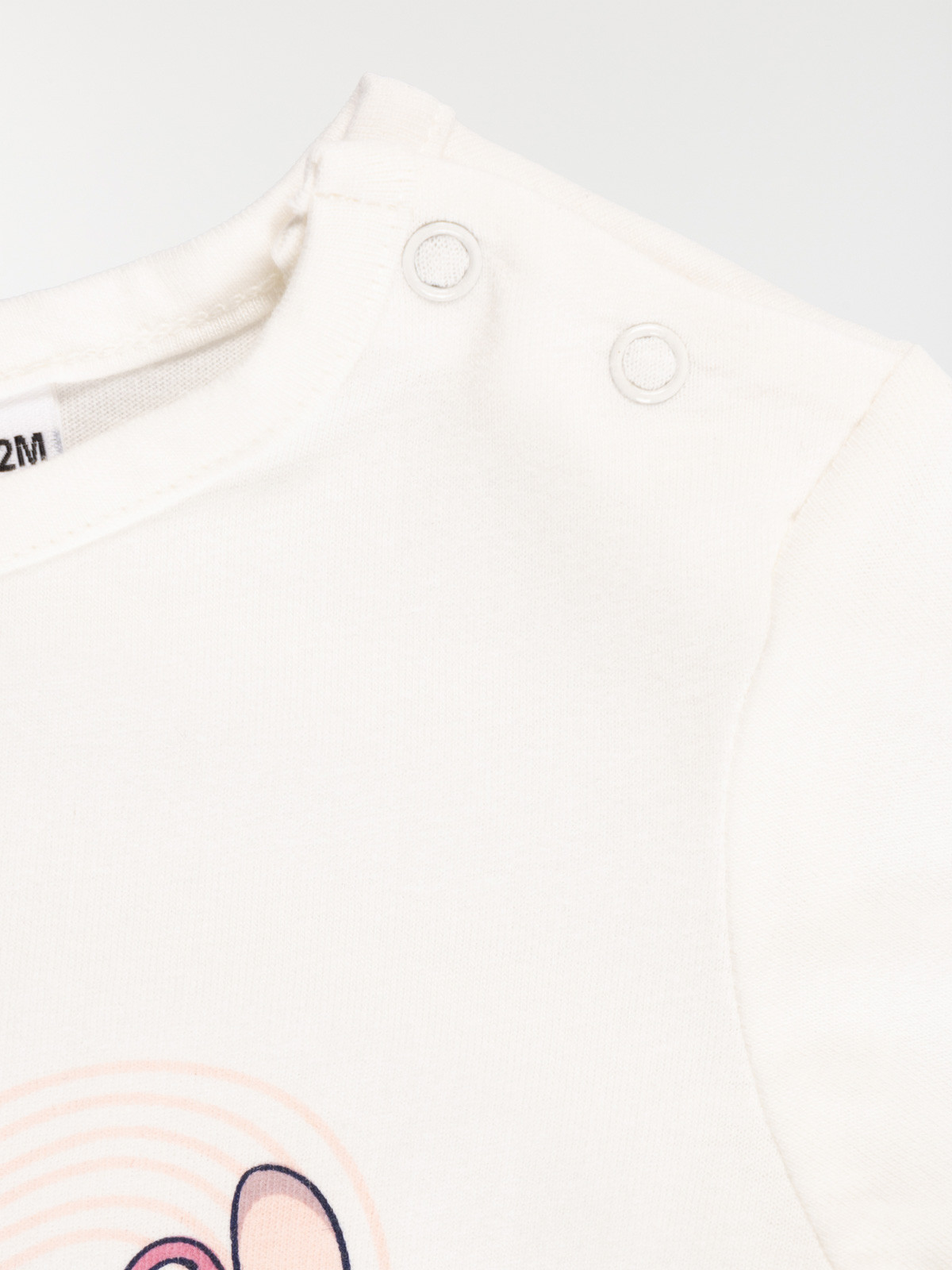Tee-shirt Stitch fille écru (3-36M) Tee-shirt Stitch fille écru (3-36M)