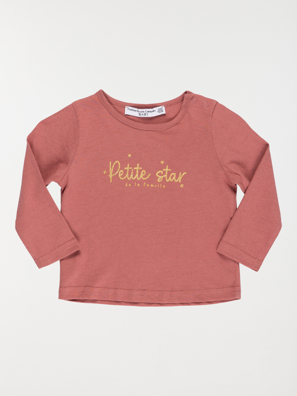 Tee-shirt petite star fille (3-36M)
