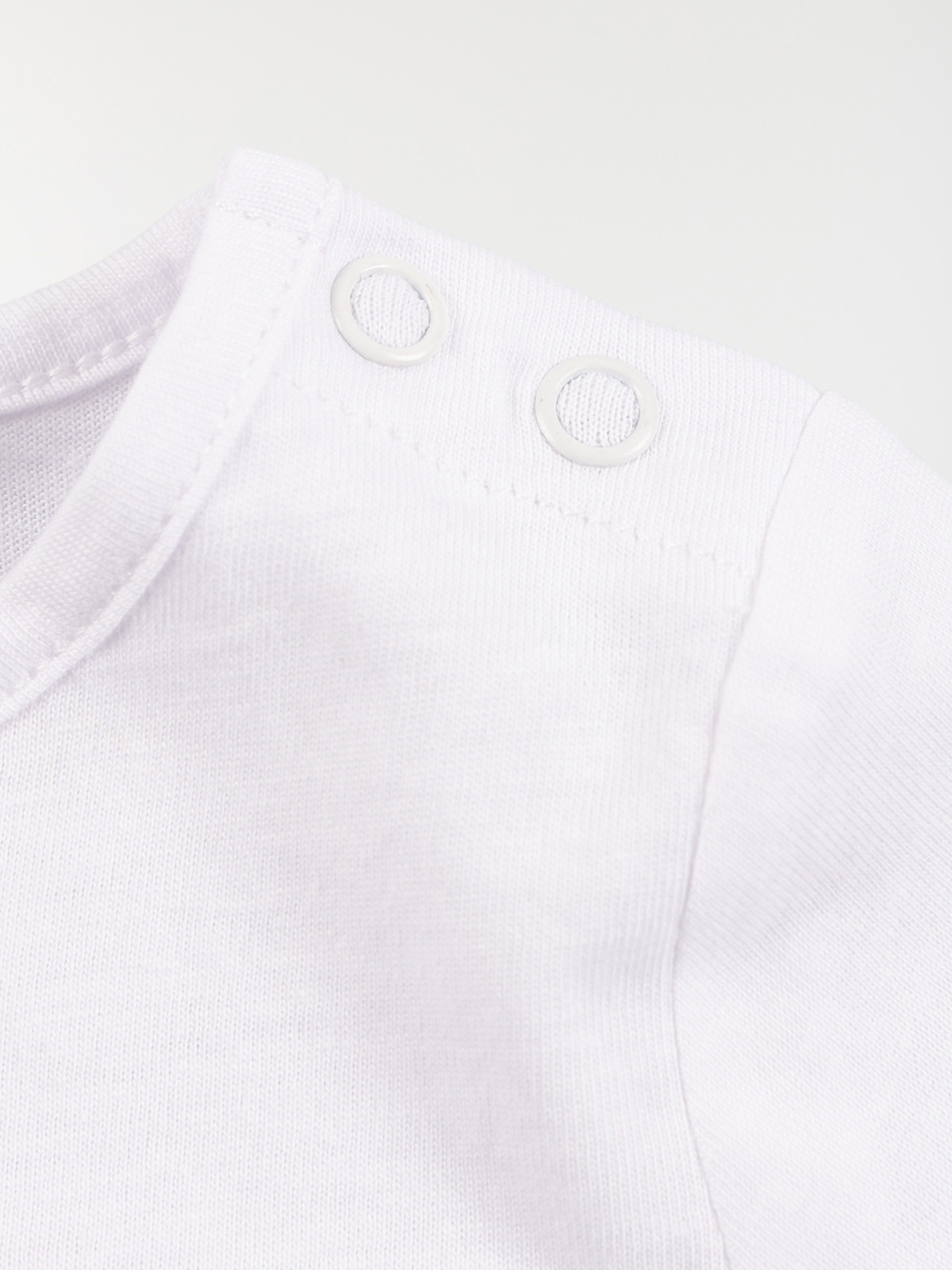 Tee-shirt blanc message fille (3-36M) Tee-shirt blanc message fille (3-36M)