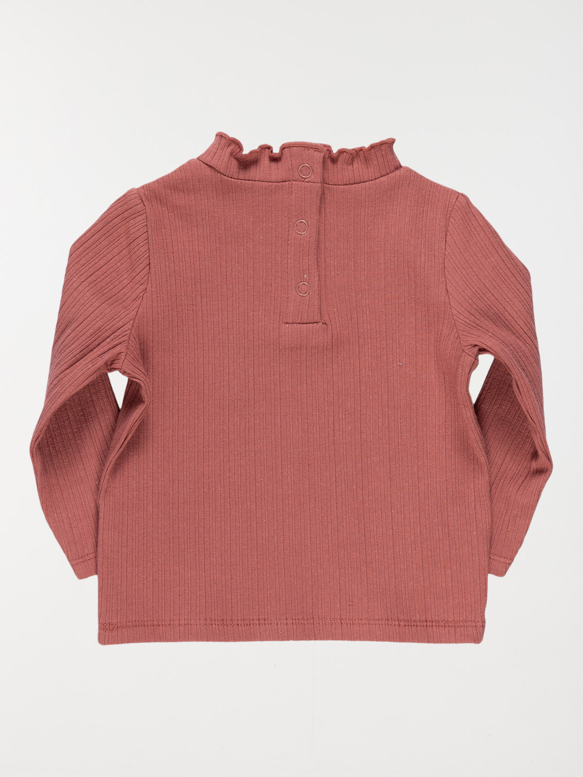 Sous-pull violet prune fille (3-36M) Sous-pull violet prune fille (3-36M)