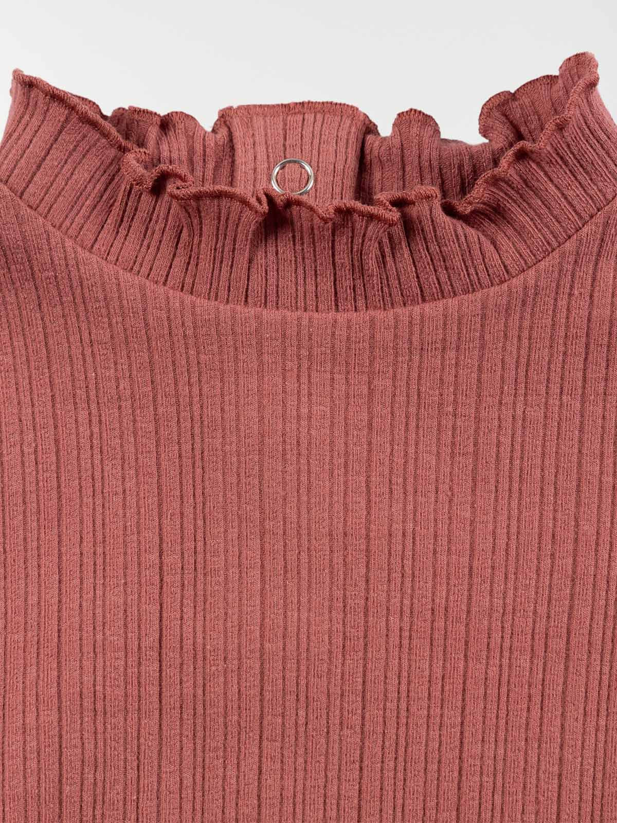 Sous-pull violet prune fille (3-36M) Sous-pull violet prune fille (3-36M)