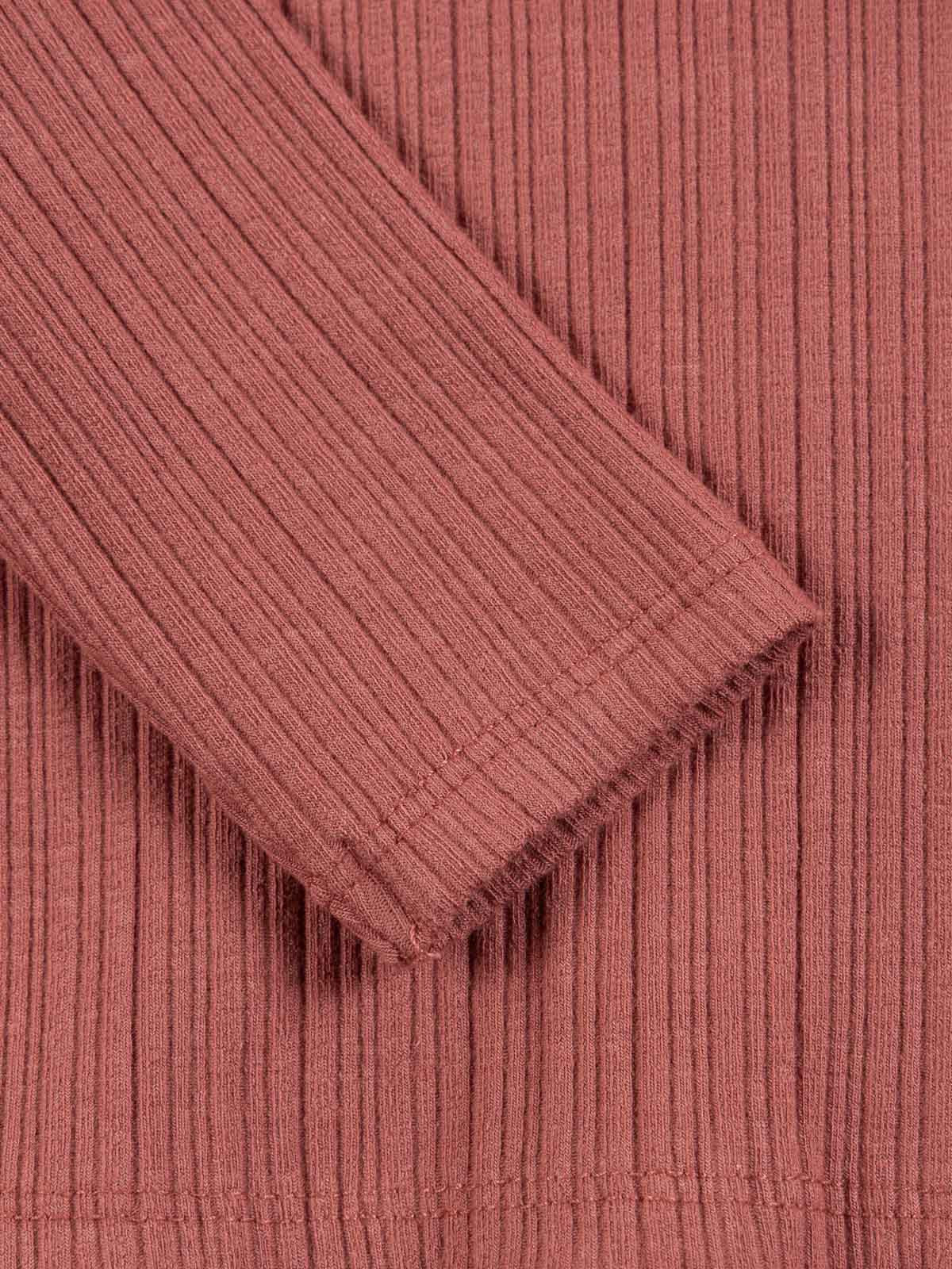 Sous-pull violet prune fille (3-36M) Sous-pull violet prune fille (3-36M)