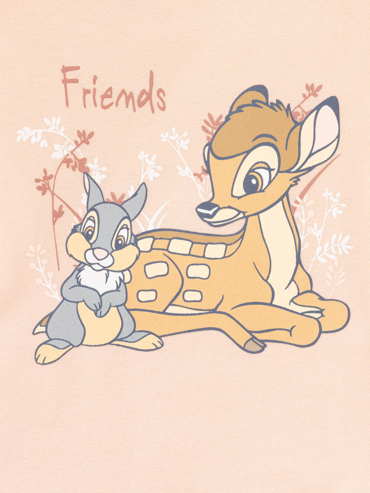 T-shirt Bambi et Panpan fille (3-36M)
