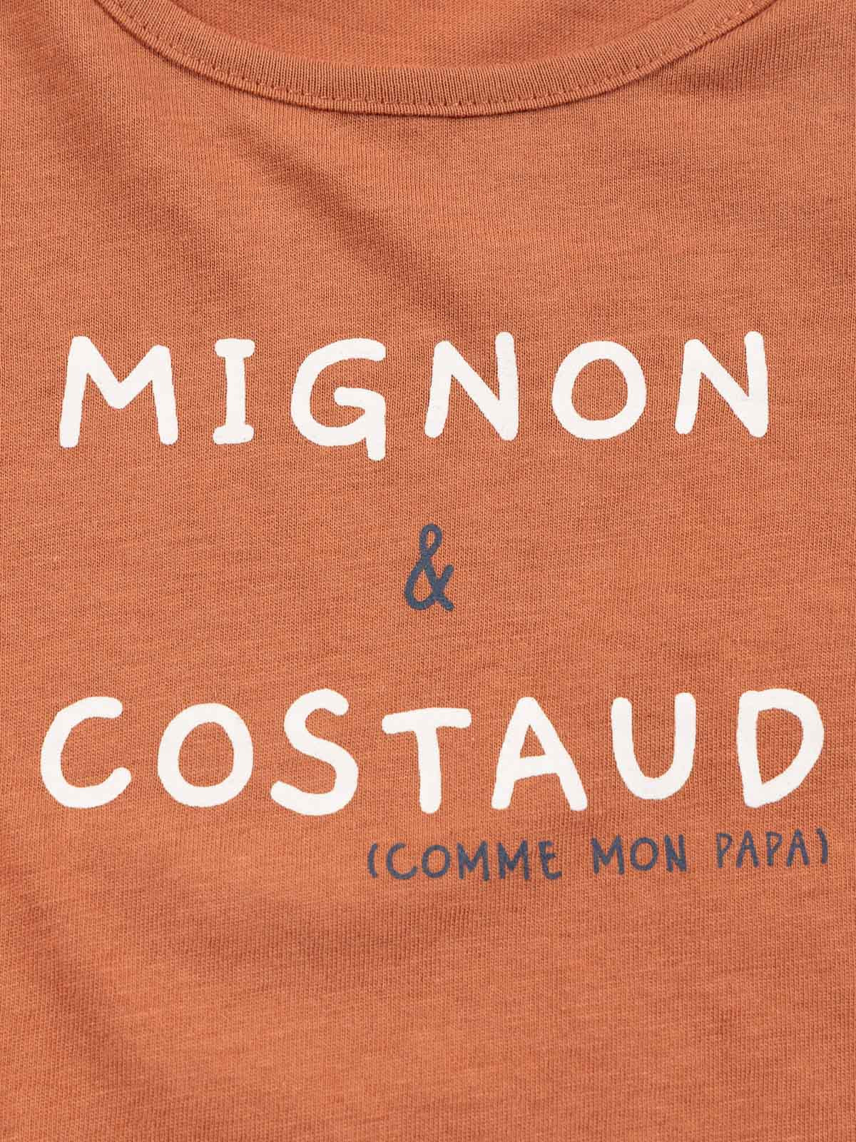 T-shirt mignon et costaud garçon (3-36M)