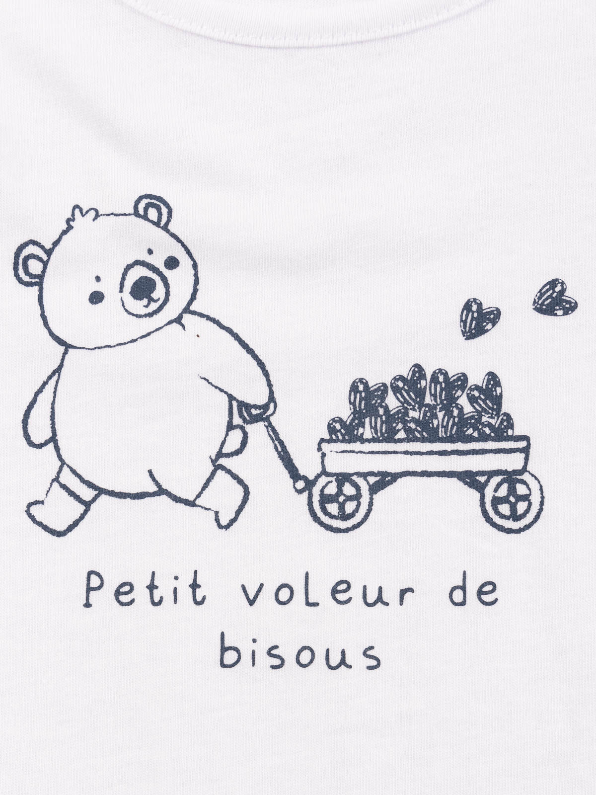 T-shirt voleur de bisous garçon (3-36M)