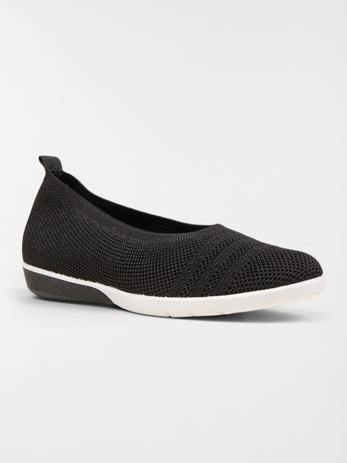 Ballerines détente noires femme (37-42) Ballerines détente noires femme (37-42)