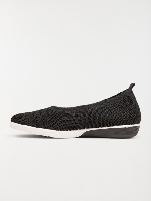 Ballerines détente noires femme (37-42) Ballerines détente noires femme (37-42)