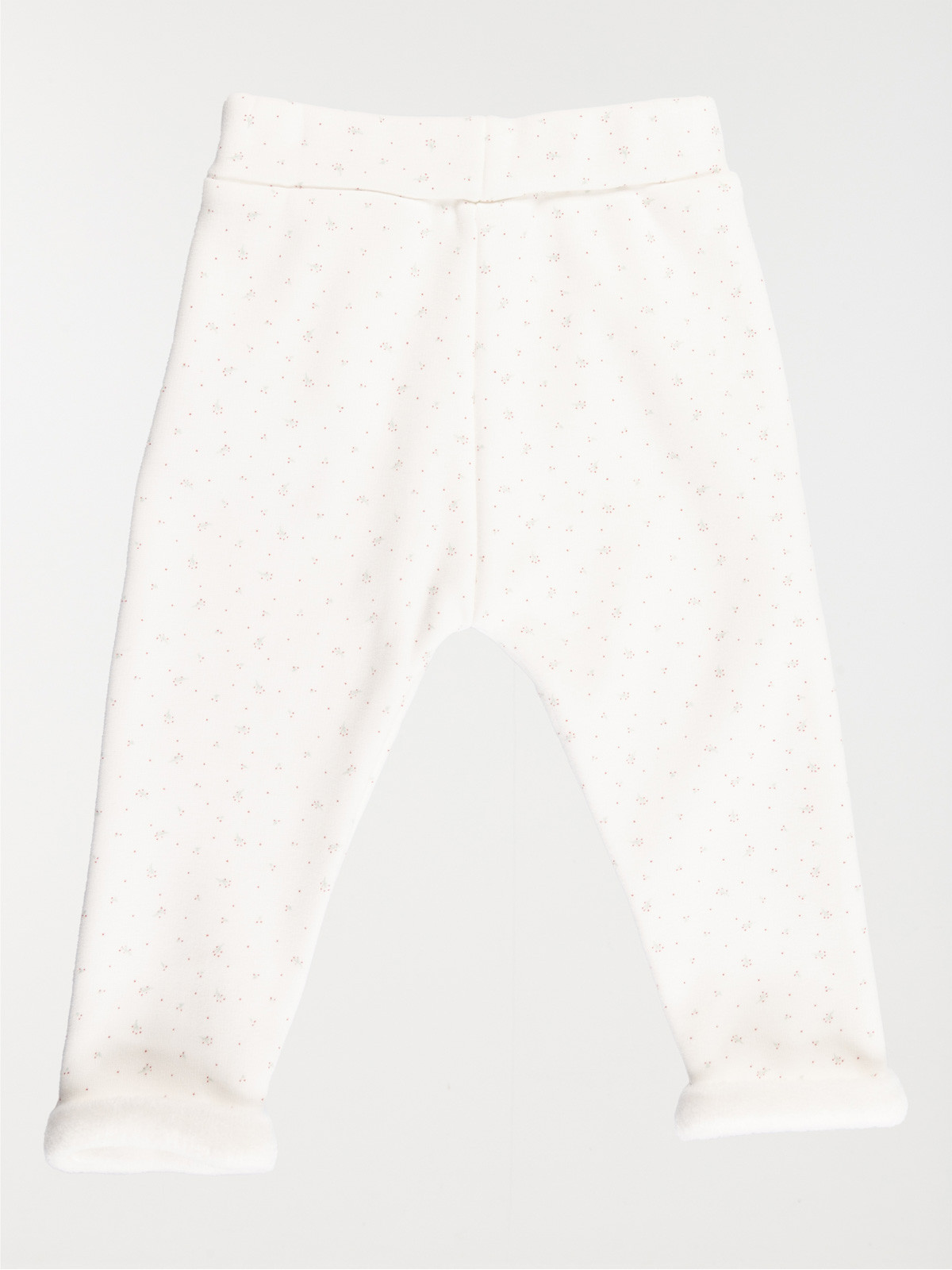 Pantalon imprimé fille écru (3-36M) Pantalon imprimé fille écru (3-36M)