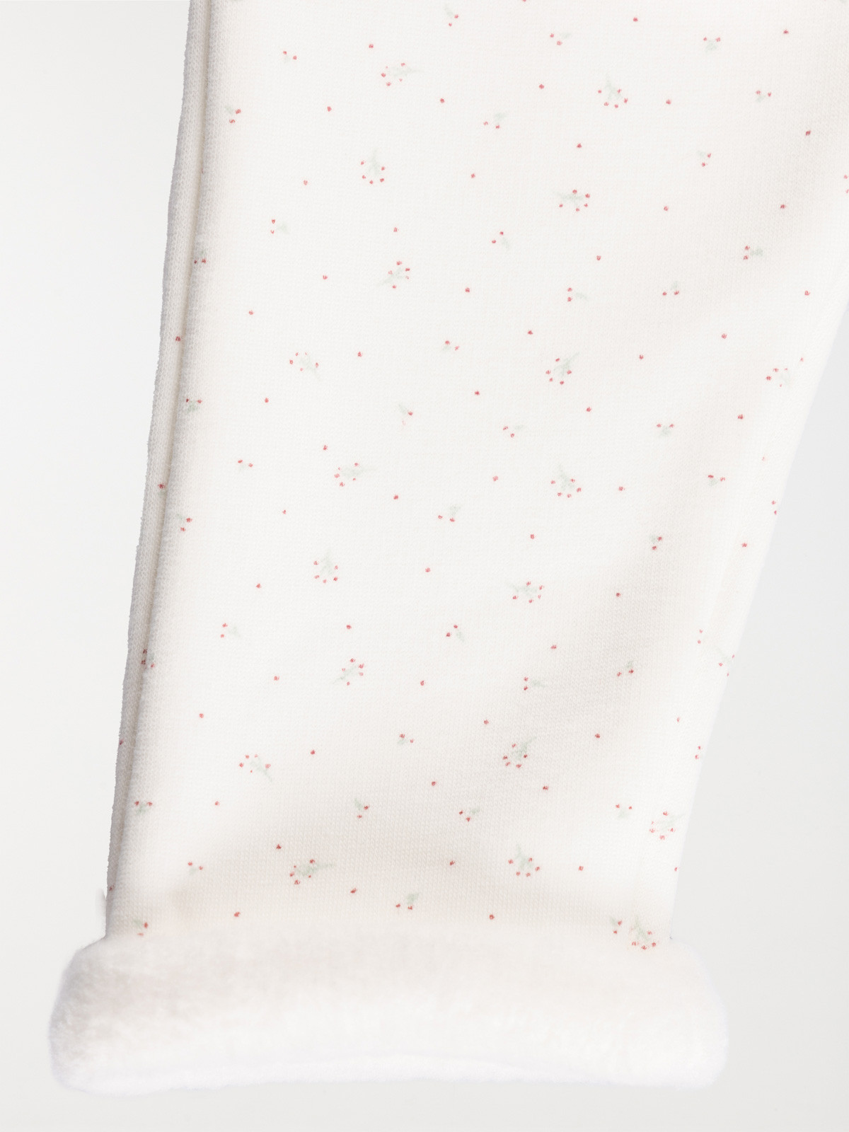 Pantalon imprimé fille écru (3-36M) Pantalon imprimé fille écru (3-36M)