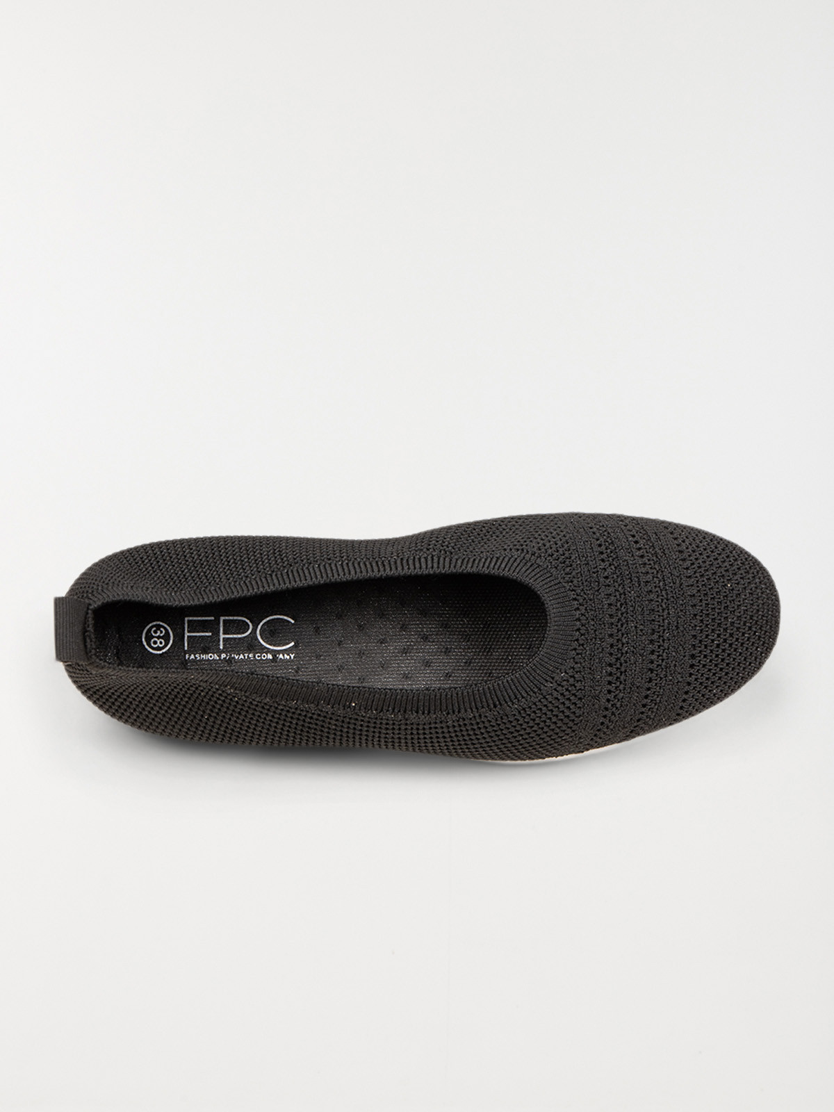 Ballerines détente noires femme (37-42) Ballerines détente noires femme (37-42)