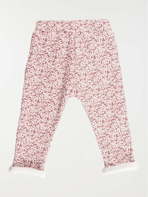 Pantalon imprimé floral fille (3-36M) Pantalon imprimé floral fille (3-36M)