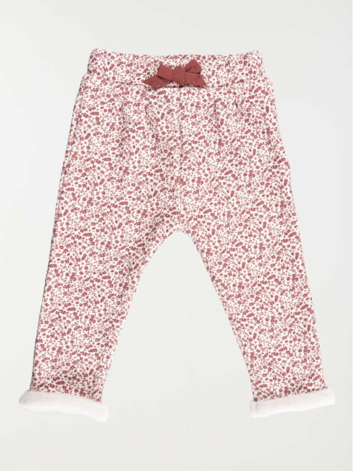 Pantalon imprimé floral fille (3-36M) Pantalon imprimé floral fille (3-36M)