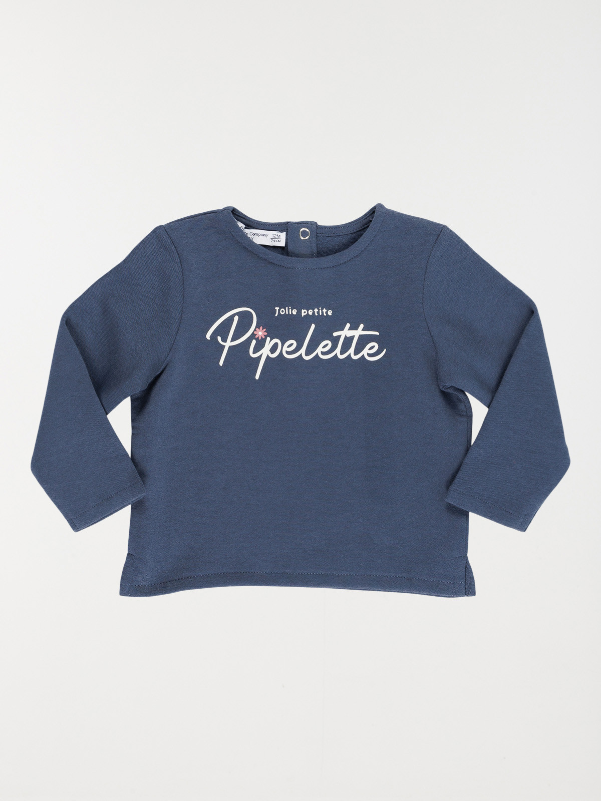 Sweat petite pipelette fille (3-36M)