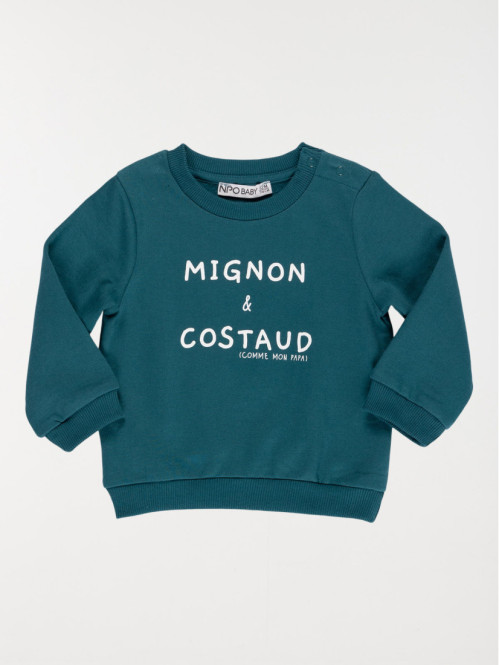 Sweat mignon et costaud garçon (3-36M)