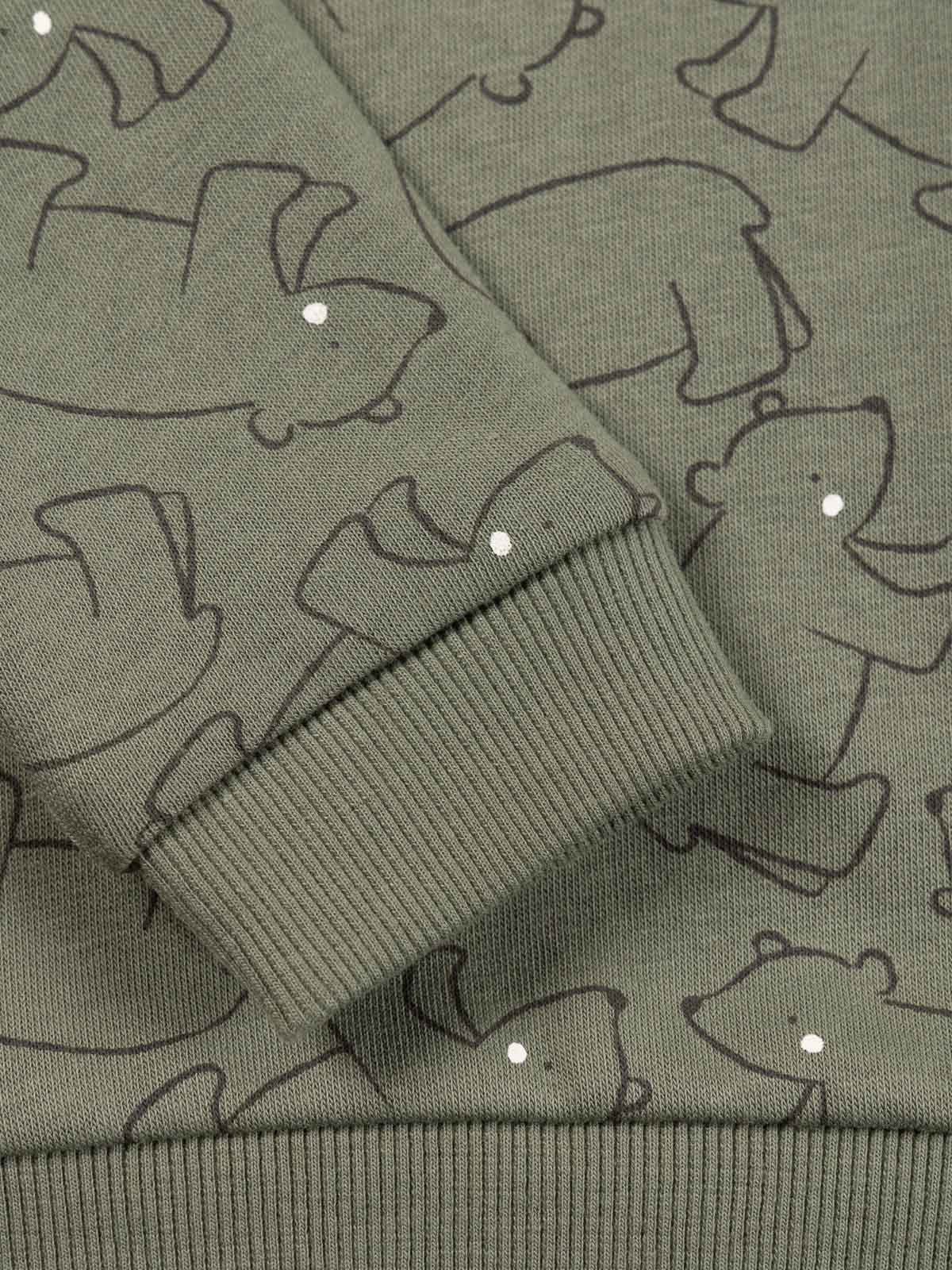 Sweat épicéa ourson garçon (3-36M)